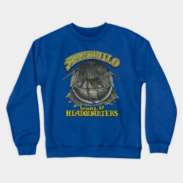 Armadillo World Headquarters 1970 Crewneck Sweatshirt by JCD666